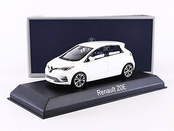 Norev Renault Zoe 2020 White Model Car 1:43 : Amazon.co.uk